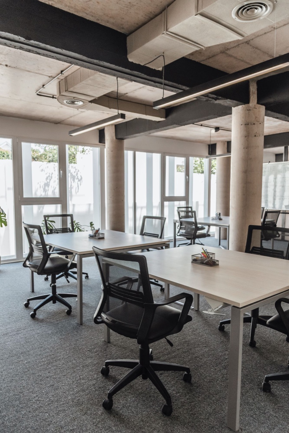 Espacio de trabajo de la oficina